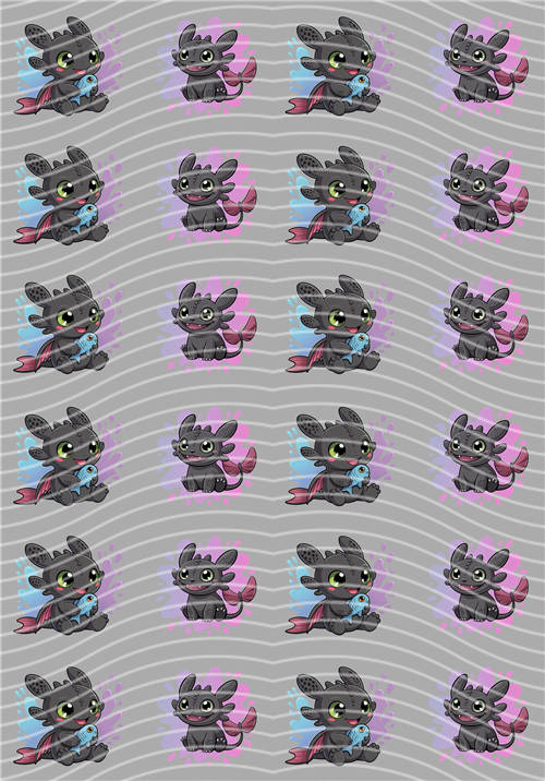 A5 kiss cut- 3074